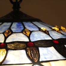 Load image into Gallery viewer, RADIANCE goods Victorian-Style 2 Light Inverted Ceiling Pendant 18" Shade