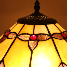 Load image into Gallery viewer, RADIANCE goods Tiffany-Style 2 Light Victorian Table Lamp 16" Shade