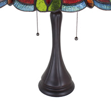 Load image into Gallery viewer, RADIANCE goods Tiffany-Style 2 Light Victorian Table Lamp 16" Shade