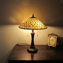 Load image into Gallery viewer, RADIANCE goods Tiffany-Style 2 Light Victorian Table Lamp 16" Wide