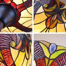 Load image into Gallery viewer, RADIANCE goods Victorian-Style Dark Bronze 1-Light Torchiere Floor Lamp 14" Shade