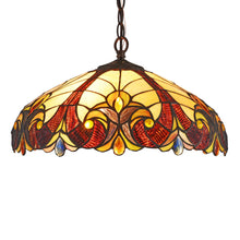 Load image into Gallery viewer, RADIANCE goods Tiffany-style 2 Light Hanging Pendant Fixture 18" Shade
