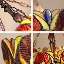 Load image into Gallery viewer, RADIANCE goods Victorian-Style Dark Bronze 2 Light Inverted Ceiling Pendant 18" Wide