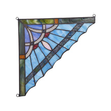 Load image into Gallery viewer, RADIANCE goods Mission Stained Glass Window Panel 9.8"x9.8"