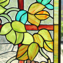 Load image into Gallery viewer, RADIANCE goods Animal Stained Glass Window Panel 18"x25"