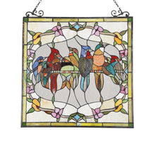 Load image into Gallery viewer, RADIANCE goods Animal Stained Glass Window Panel 24"x25"
