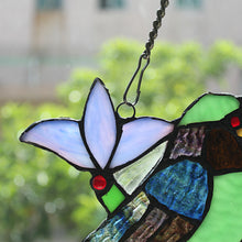 Load image into Gallery viewer, RADIANCE goods Animal Stained Glass Window Panel 16"x9"