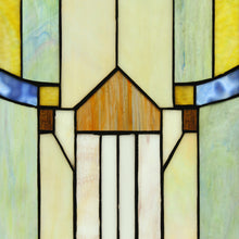 Load image into Gallery viewer, RADIANCE goods Mission Stained Glass Window Panel 18"x25"