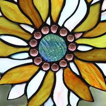 Load image into Gallery viewer, RADIANCE goods Animal/Floral-Style Green Window Panel 17" x 7.75"