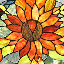 Load image into Gallery viewer, RADIANCE goods Animal Stained Glass Window Panel 21"x12"