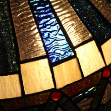 Load image into Gallery viewer, RADIANCE goods Tiffany-Style 2 Light Mission Table Lamp 16" Shade