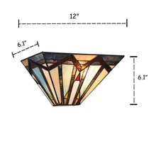 Load image into Gallery viewer, 3T168-BM12WS1 RADIANCE goods 1 Light Mission Indoor Wall Sconce 12" Wide