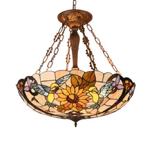Load image into Gallery viewer, RADIANCE goods Animal-Style 4 Light Dark Bronze Ceiling Pendant 28" Wide