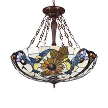 Load image into Gallery viewer, RADIANCE goods Animal-Style 4 Light Dark Bronze Ceiling Pendant 28" Wide