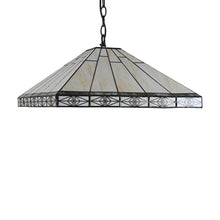 Load image into Gallery viewer, RADIANCE goods Mission-Style 2 Light Inverted Ceiling Pendant 18" Shade