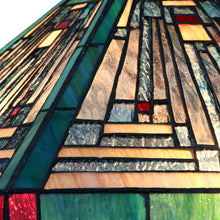 Load image into Gallery viewer, RADIANCE goods Tiffany-style Blackish Bronze 2 Light Table Lamp 16" Shade