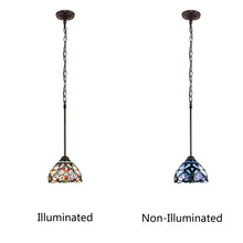 Load image into Gallery viewer, RADIANCE goods Victorian-Style Dark Bronze 1 Light Ceiling Mini Pendant 8" Wide