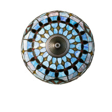 Load image into Gallery viewer, RADIANCE goods Victorian-Style Dark Bronze 3 Light Double Lit Table Lamp 16" Wide