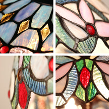 Load image into Gallery viewer, RADIANCE goods Victorian-Style Dark Bronze 3 Light Double Lit Table Lamp 18" Wide