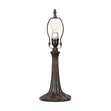 Load image into Gallery viewer, RADIANCE goods Tiffany-style Dark Bronze 1 Light Table Lamp 12" Shade