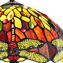 Load image into Gallery viewer, RADIANCE goods Tiffany-style Dark Bronze 1 Light Table Lamp 12" Shade