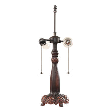 Load image into Gallery viewer, RADIANCE goods Tiffany-style 2 Light Dragonfly Table Lamp 16" Shade