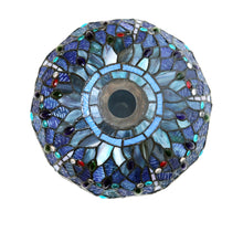 Load image into Gallery viewer, RADIANCE goods Dragonfly-Style Dark Bronze 1 Light Torchiere Floor Lamp 14" Wide