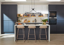 Load image into Gallery viewer, RADIANCE goods Dragonfly Tiffany-Style 3 Light Island Pendant 25" Wide