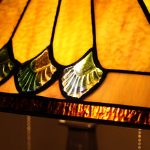 Load image into Gallery viewer, RADIANCE goods Tiffany-Style 2 Light Mission Table Lamp 16" Shade