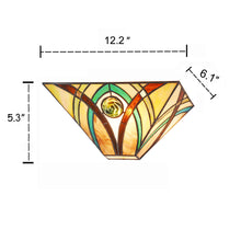 Load image into Gallery viewer, RADIANCE goods 1 Light Mission Indoor Wall Sconce 12" Wide