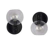 Load image into Gallery viewer, RADIANCE goods Transitional 1 Light Matt Black Indoor Wall Sconce 6" Wide