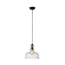 Load image into Gallery viewer, RADIANCE goods Transitional 1 Light Oil Rubbed Bronze Ceiling Pendant 12" Wide