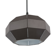 Load image into Gallery viewer, RADIANCE goods Contemporary-Style 1 Light Brown and White Ceiling Mini Pendant 10" Wide