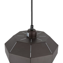 Load image into Gallery viewer, RADIANCE goods Contemporary-Style 1 Light Brown and White Ceiling Mini Pendant 10" Wide