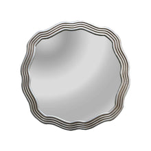 Load image into Gallery viewer, RADIANCE goods Contemporary-Style Silver Finish Round Wall Mirror 33" Wide