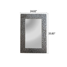 Load image into Gallery viewer, RADIANCE goods Contemporary-Style Rectangle Antique Silver Finish 36"