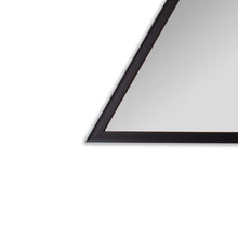 Load image into Gallery viewer, RADIANCE goods Contemporary Black Finish Triangle Framed Wall Mirror 31.5" Height