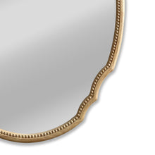 Load image into Gallery viewer, RADIANCE goods Contemporary Maple Wood Finish Oval Framed Wall Mirror 36" Height