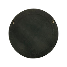 Load image into Gallery viewer, RADIANCE goods Vertical Dark Brown-Wood Finish Circle Framed Wall Mirror 30"
