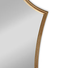 Load image into Gallery viewer, RADIANCE goods Contemporary Maple Wood Finish Dual-Arched Framed Wall Mirror 30" Height