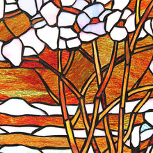 Load image into Gallery viewer, RADIANCE goods Landscape Stained Glass Window Panel 25"x17.72"