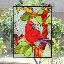 Load image into Gallery viewer, RADIANCE goods Animal Stained Glass Window Panel 24.8"x17.72"