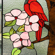 Load image into Gallery viewer, RADIANCE goods Animal Stained Glass Window Panel 24.8"x17.72"