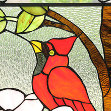 Load image into Gallery viewer, RADIANCE goods Animal Stained Glass Window Panel 24.8"x17.72"
