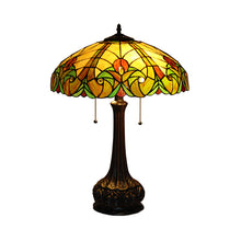 Load image into Gallery viewer, RADIANCE goods Tiffany-Style 2 Light Victorian Table Lamp 25" Width