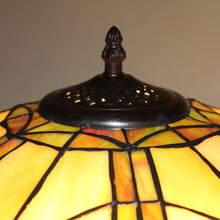 Load image into Gallery viewer, RADIANCE goods Tiffany-Style 2 Light Victorian Table Lamp 25" Width