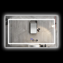 Load image into Gallery viewer, RADIANCE goods Back-Lit Rectangular Touch Screen LED Mirror 39" Wide