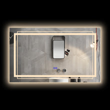 Load image into Gallery viewer, RADIANCE goods Back-Lit Rectangular Touch Screen LED Mirror 39" Wide