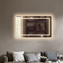 Load image into Gallery viewer, RADIANCE goods Back Lit Dodecagon TouchScreen LED Mirror 3 Color Temperatures 3000K-6000K 32" Wide