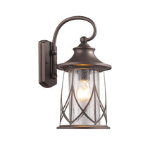 Load image into Gallery viewer, RADIANCE goods 1 Light Rubbed Bronze Outdoor Wall Sconce 15&quot; Tall
